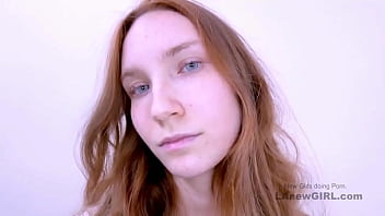 Amazing blonde model got seduced by the producer