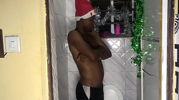 Sex starved santa had no girlfriend to fuck on christmas day