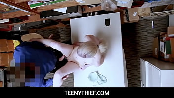 Petite teen lier lexi lore get banged in a officer's desk