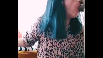 Sperm on her pretty face