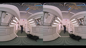 Fuck me in space and cum on my tits virtual real porn