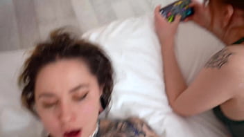 Fucked two beauties in turns while they were playing a game threesome