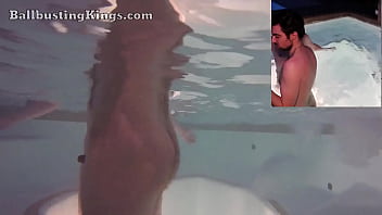 Hot Tub Ballbusting Underwater Edit Ballbustingkingscom We Make The Most Intense Male Male Ball Busting Content Watch Us Play And You Will See What Makes Us Ball Busting Kings thumbnail