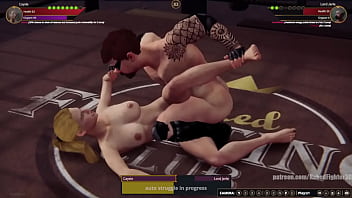 Caysie vs jerle nf3d mixed sexual combat