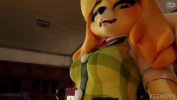 Animal crossing thigh fuck