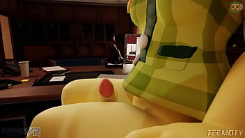 Animal crossing thigh fuck