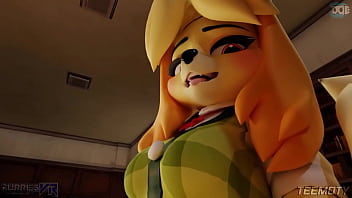 Animal crossing thigh fuck