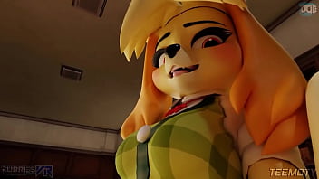 Animal crossing thigh fuck