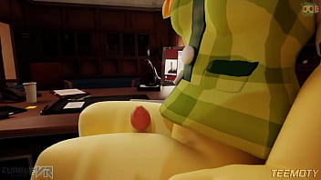 Animal crossing thigh fuck