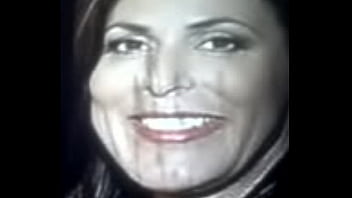 Jizz blasted face 001