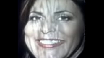 Jizz blasted face 001