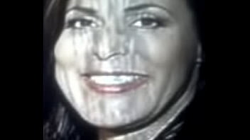 Jizz blasted face 001