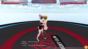 Tiffany vs vicky kyfc sexfight lesbian futanari competitive sex