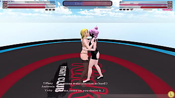Tiffany vs vicky kyfc sexfight lesbian futanari competitive sex