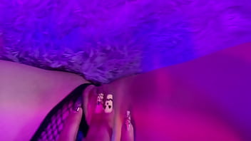 Hot lesbian masturbates her submissive girlfriend