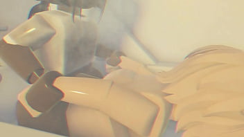 Bitch gets fucked in the shower roblox porn