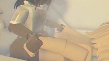 Bitch gets fucked in the shower roblox porn