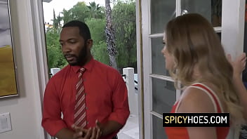 Slutty coed babe let black neighbor fuck her in the ass Slutty coed babe let black neighbor fuck her in the ass