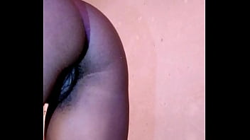 Naked and showing pussy and ass