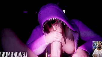 Juri deepthroats a nice cock