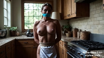 Maid With Big Ass And Perfect Tits In Hard Bdsm Rope Ai thumbnail