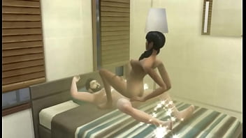 Interracial ponytail black girl riding white cock for higher watch the storm official music video