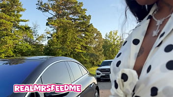 Highway help brings real orgasm