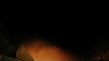 Amateur whore enjoying two big cocks