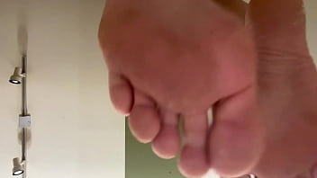 Pov underneath viewpoint as fay deep throats and slobbers all over you