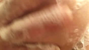 Soapy wet tits