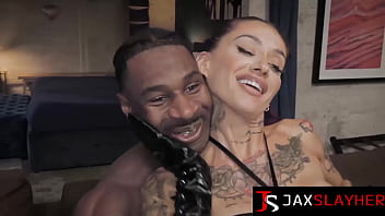 Bbc hunk destroys alby the goats throat and pussy