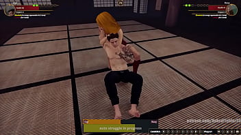 Gigi vs roxy nf3d mixed mma combat femdom redhead