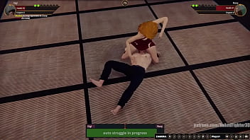 Gigi vs roxy nf3d mixed mma combat femdom redhead