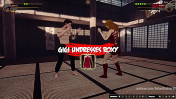 Gigi Vs Roxy Nf3d Mixed Mma Combat Femdom Redhead thumbnail