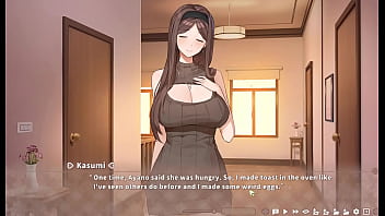 Summer clover harem hentai game ep 15 pink panties aside for a rough cowgirl fuck