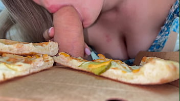 Mm pizza with sperm is now my favorite