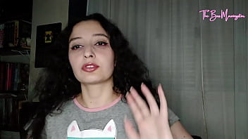 Stepe afraid of thunder overcomes the trauma of her fucking stepmother