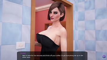 Stepsister's big titty friend giving me a massage 3d hentai animated porn milfy city