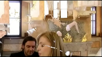 Sylvie taylor rides a dick while being seen by masturbating voyeur