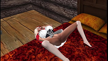 Cheryl as red riding hood