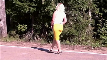 Juicy ass on a walk Juicy ass on a walk