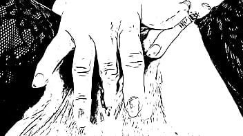 Pussy masturbation toon