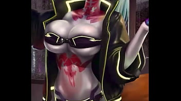 Growing tits 3d moaning