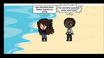 Rodrigo peida na farrofa e acaba voando pro espaço