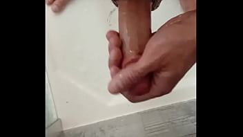 Showering my dick
