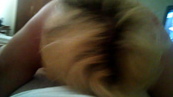 Blonde whore loves my cock