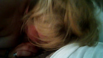 Blonde whore loves my cock