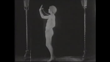 Meet miss summer hours as she poses for the camera with a black back