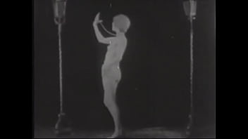 Meet miss summer hours as she poses for the camera with a black back