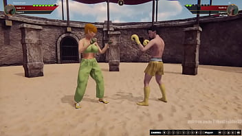 Karen vs al nf3d mixed mma femdom combat